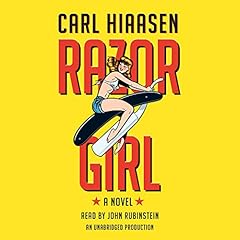 Razor Girl Audiolibro Por Carl Hiaasen arte de portada