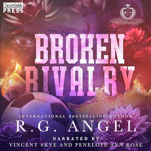 Broken Rivalry Audiolibro Por R.G. Angel arte de portada