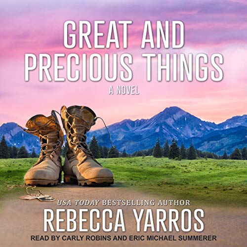 Great and Precious Things Audiolibro Por Rebecca Yarros arte de portada