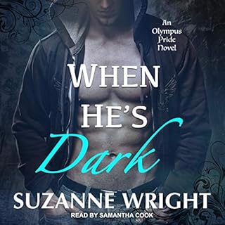 When He's Dark Audiolibro Por Suzanne Wright arte de portada