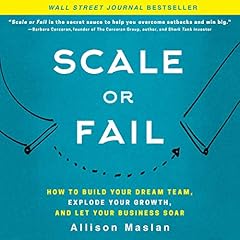 Scale or Fail Audiolibro Por Allison Maslan arte de portada