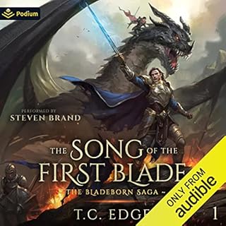 The Song of the First Blade Audiolibro Por T.C. Edge arte de portada