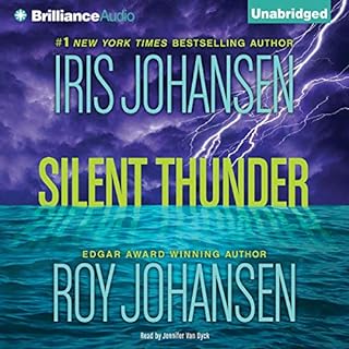 Silent Thunder Audiolibro Por Iris Johansen, Roy Johansen arte de portada