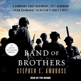 Band of Brothers Audiolibro Por Stephen E. Ambrose arte de portada