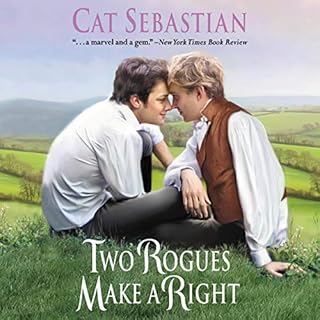 Two Rogues Make a Right Audiolibro Por Cat Sebastian arte de portada