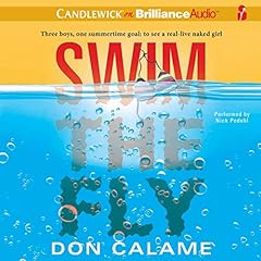 Swim the Fly Audiolibro Por Don Calame arte de portada