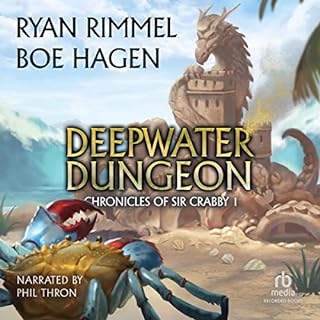 Deepwater Dungeon Audiolibro Por Ryan Rimmel, Boe Hagen arte de portada