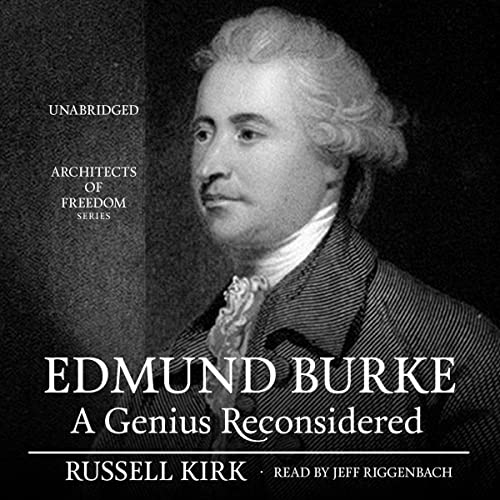 Diseño de la portada del título Edmund Burke