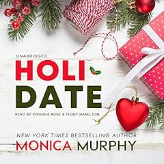 Holidate Audiolibro Por Monica Murphy arte de portada