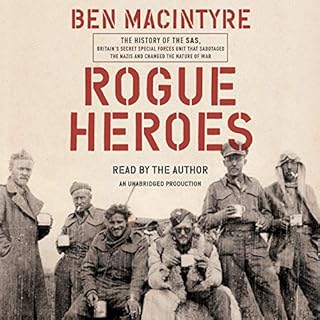 Rogue Heroes Audiolibro Por Ben Macintyre arte de portada