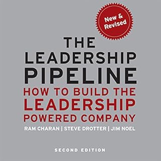 The Leadership Pipeline 2E Audiolibro Por Ram Charan, James Noel, Stephen Drotter arte de portada