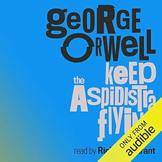 Keep the Aspidistra Flying Audiolibro Por George Orwell arte de portada