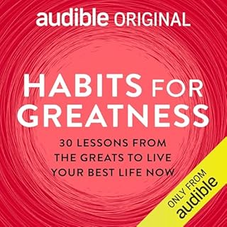 Habits for Greatness Audiolibro Por Dr Tim Sharp arte de portada