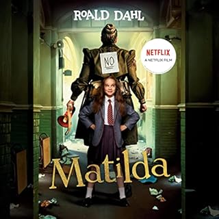 Matilda Audiolibro Por Roald Dahl arte de portada