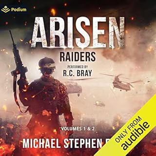 Arisen: Raiders Volumes 1-2 Audiolibro Por Michael Stephen Fuchs arte de portada