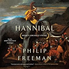 Hannibal Audiolibro Por Philip Freeman arte de portada