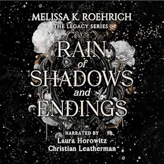 Rain of Shadows and Endings Audiolibro Por Melissa Roehrich arte de portada