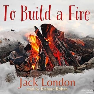 To Build a Fire Audiolibro Por Jack London arte de portada
