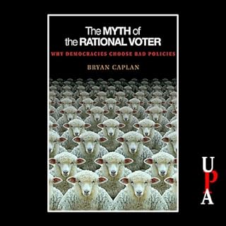 The Myth of the Rational Voter Audiolibro Por Bryan Caplan arte de portada