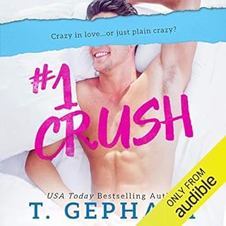 #1 Crush Audiolibro Por T Gephart arte de portada