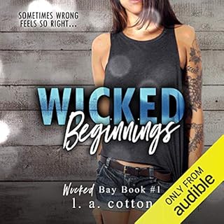 Wicked Beginnings Audiobook By L A Cotton cover art