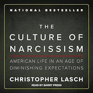 The Culture of Narcissism Audiolibro Por Christopher Lasch arte de portada