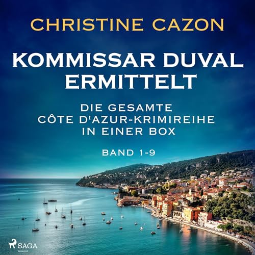 Die gesamte C&ocirc;te d'Azur-Krimireihe Audiobook By Christine Cazon cover art