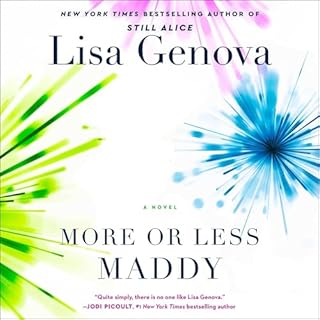 More or Less Maddy Audiolibro Por Lisa Genova arte de portada