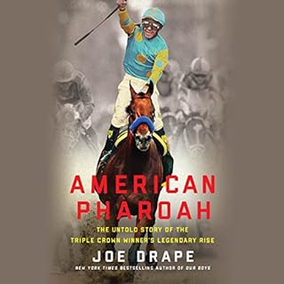 American Pharoah Audiolibro Por Joe Drape arte de portada