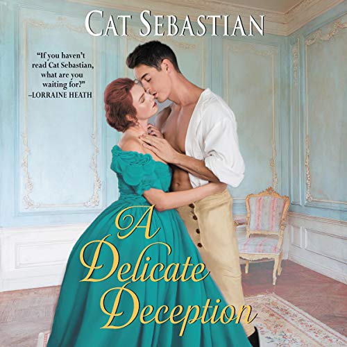 A Delicate Deception Audiobook By Cat Sebastian cover art