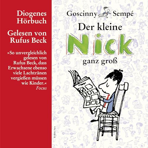 Der kleine Nick ganz gro&szlig; cover art