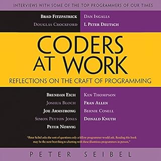 Coders at Work Audiolibro Por Peter Seibel arte de portada