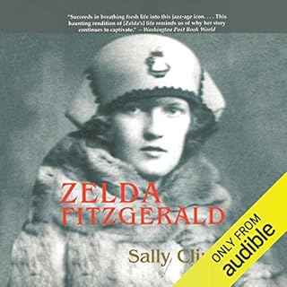 Zelda Fitzgerald Audiolibro Por Sally Cline arte de portada