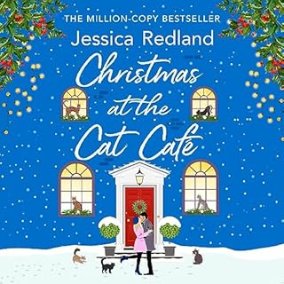 Christmas at the Cat Caf&eacute; Audiolibro Por Jessica Redland arte de portada