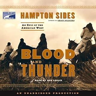 Blood and Thunder Audiolibro Por Hampton Sides arte de portada