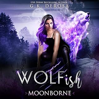 Moonborne Audiolibro Por G.K. DeRosa arte de portada