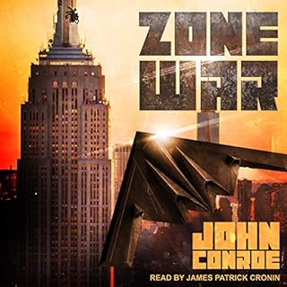 Zone War Audiolibro Por John Conroe arte de portada