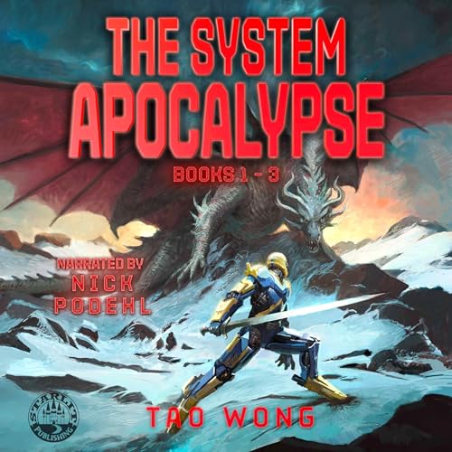 The System Apocalypse Books 1-3 Audiolibro Por Tao Wong arte de portada