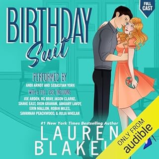 Birthday Suit Audiolibro Por Lauren Blakely arte de portada