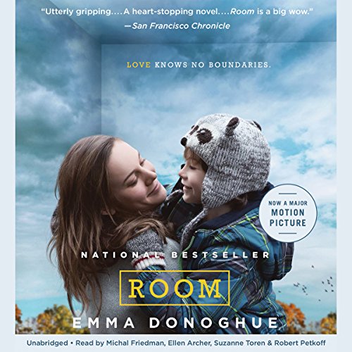 Room Audiolibro Por Emma Donoghue arte de portada