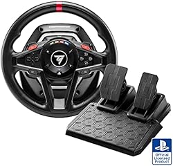 Thrustmaster T128 Force Feedback Racing Wheel and Magnetic Pedals for PS5 / PS4 / PC