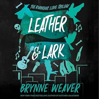 Leather & Lark Audiolibro Por Brynne Weaver arte de portada