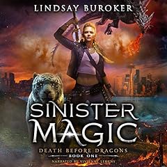 Sinister Magic: An Urban Fantasy Dragon Series Audiolibro Por Lindsay Buroker arte de portada