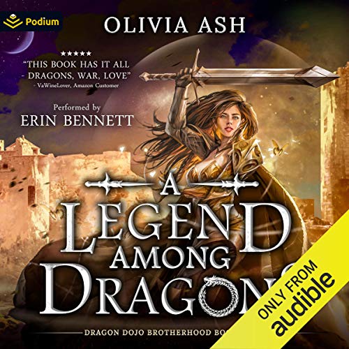 A Legend Among Dragons Audiolibro Por Olivia Ash arte de portada