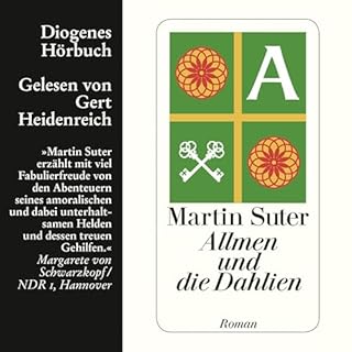 Allmen und die Dahlien Audiobook By Martin Suter cover art