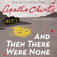 And Then There Were None Audiobook By Agatha Christie cover art