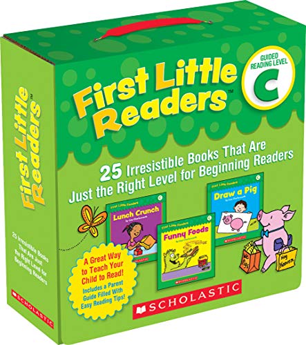 First Little Readers Parent Pack: Guided Reading Level C: 25 Irresistible Books That Are Just the Right Level for Beginning R