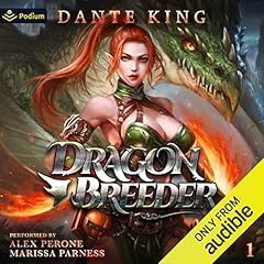 Dragon Breeder Audiolibro Por Dante King arte de portada