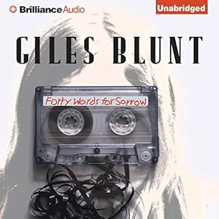 Forty Words for Sorrow Audiolibro Por Giles Blunt arte de portada