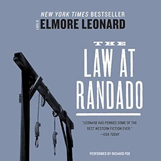 The Law at Randado Audiolibro Por Elmore Leonard arte de portada